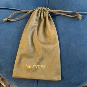 Valentino Army Green Sunglasses Glasses Pouch